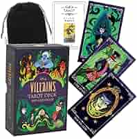 VILLAINS TAROT DECK ヴィランズ タロット カード Amazon.co.jp: ヴィランズ タロット Villains Tarot Deck and